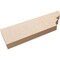 Ekena Millwork 2in. W x 8in. H x 24in. L Ridgewood Woodgrain TimberThane Rafter Tail, Primed Tan RFTUR02X08X24RIDRCPR - alternate 6